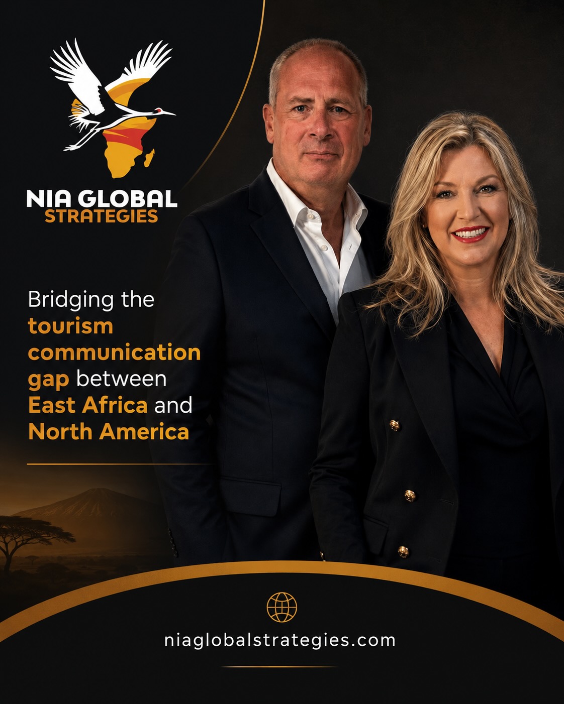 Lorraine Simpson and Keith Gallinger of Nia Global Strategies