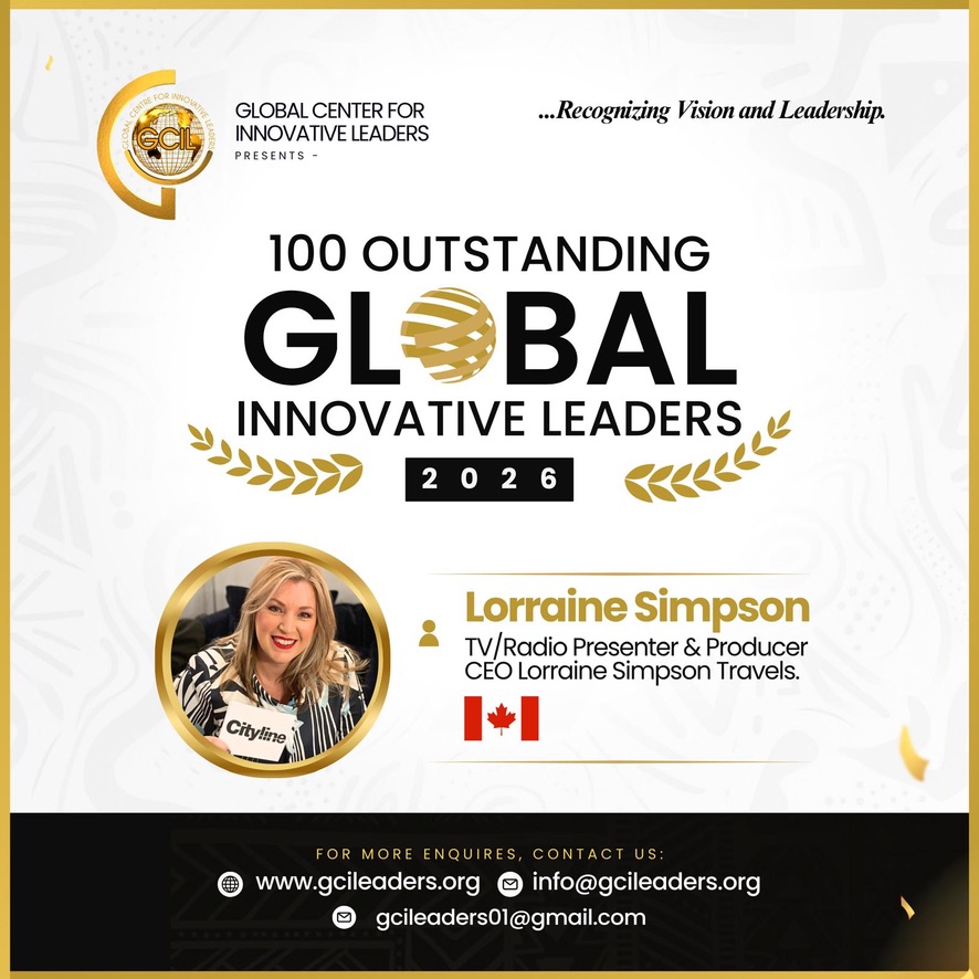 100 Outstanding Global Innovative Leaders 2026 award for Lorraine Simpson